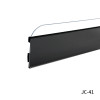 JC-41 Data Strip Price Tag Holder Shelf Label Holder for Retail Store Shelves