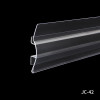 JC-42 Data Strip Price Tag Holder Shelf Label Holder for Retail Store Shelves