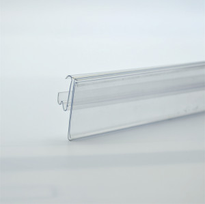 JC-53 Data Strip Price Tag Holder Shelf Label Holder for Retail Store Shelves