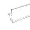 JC-62 Data Strip Price Tag Holder Shelf Label Holder for Retail Store Shelves