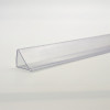 JC-70 Triangle Data Strip Price Tag Holder Shelf Label Holder for Retail Store Shelves