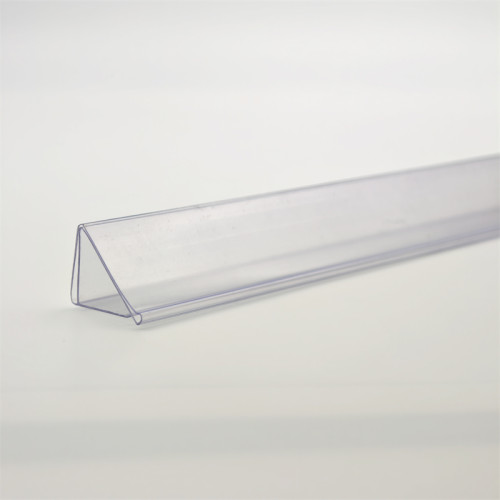 JC-70 Triangle Data Strip Price Tag Holder Shelf Label Holder for Retail Store Shelves