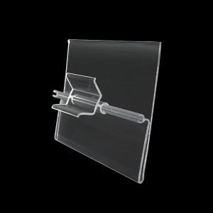 JC-90 Data Strip Price Tag Holder Shelf Label Holder for Retail Store Shelves