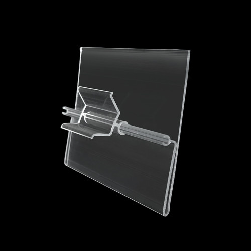 JC-90 Data Strip Price Tag Holder Shelf Label Holder for Retail Store Shelves