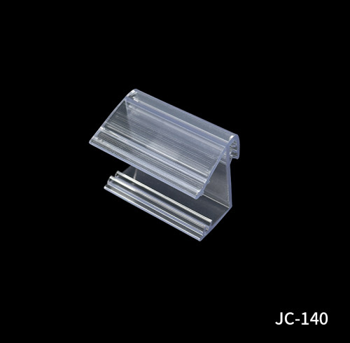 JC-140 Reusable Supergrip Shelf Talker for Retail Store Shelf Edge Price Sign Holders