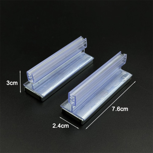 JC-172 Magnetic Supergrip Shelf Talker for Retail Store Shelf Edge Price Sign Holders
