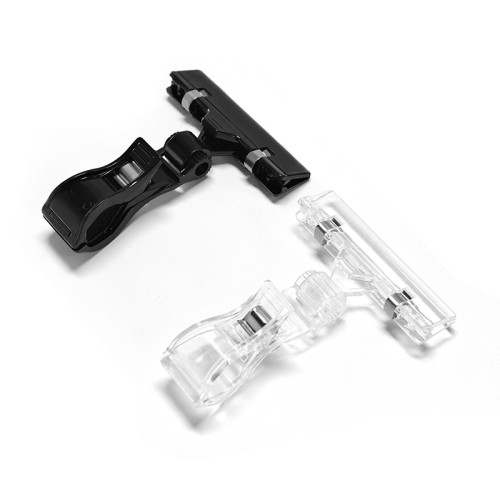 JU-37 Rotatable POP Sign Clip Advertising Clip Price Tag Clips for Retail Display
