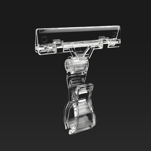 JU-37 Rotatable POP Sign Clip Advertising Clip Price Tag Clips for Retail Display