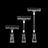 JU-1 Rotatable POP Sign Holder Clip | Advertising Clip | Price Tag Clips | for Retail Display