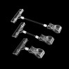 JU-1 Rotatable POP Sign Holder Clip | Advertising Clip | Price Tag Clips | for Retail Display
