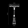 JU-1 Rotatable POP Sign Holder Clip | Advertising Clip | Price Tag Clips | for Retail Display
