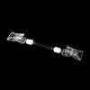 JU-5 Rotatable POP Sign Holder Clip | Advertising Clip | Price Tag Clips | for Retail Display