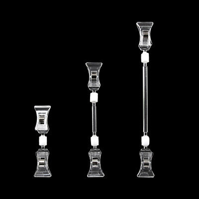 JU-5 Rotatable POP Sign Holder Clip | Advertising Clip | Price Tag Clips | for Retail Display