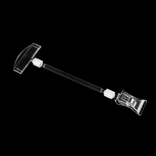 JU-7 Rotatable POP Sign Holder Clip | Advertising Clip | Price Tag Clips | for Retail Display
