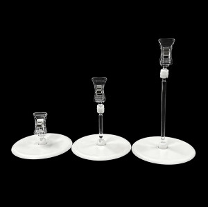 JU-10 Rotatable POP Sign Holder Clip | Advertising Clip | Price Tag Clips | with Round Base