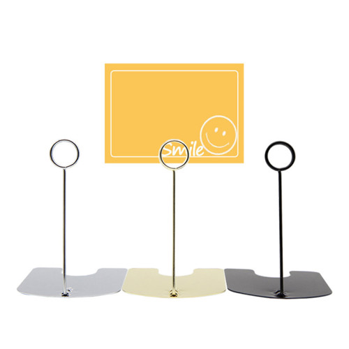 JP-15 Metal Label Holder | Price Tag Holder | Bakery Display Clip | Table Number Holder