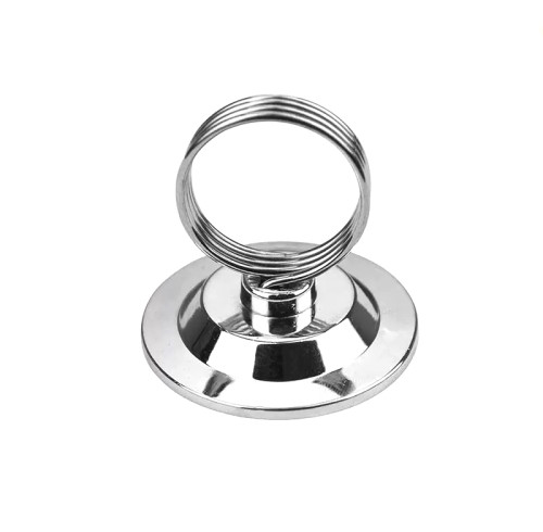 JP-26 Metal Label Holder | Price Tag Holder | Bakery Display Clip | Table Number Holder