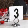 JP-26 Metal Label Holder | Price Tag Holder | Bakery Display Clip | Table Number Holder