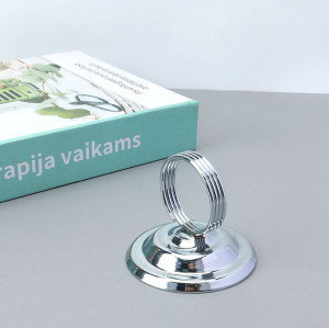 JP-26 Metal Label Holder | Price Tag Holder | Bakery Display Clip | Table Number Holder
