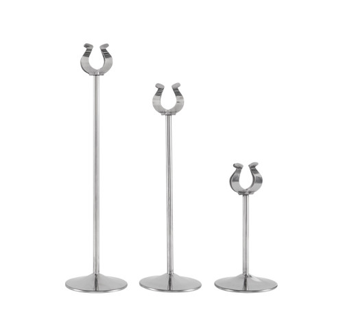 JP-28 Metal Label Holder | Price Tag Holder | Bakery Display Clip | Table Number Holder