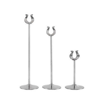 JP-28 Metal Label Holder | Price Tag Holder | Bakery Display Clip | Table Number Holder