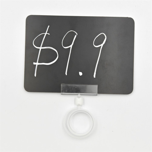 JU-45 Pop Price Tag Clip | Shelf Talker Clip | Coil Sign Holder | Retail Display Clip