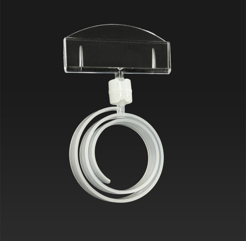 JP-45 Pop Price Tag Clip | Shelf Talker Clip | Coil Sign Holder | Retail Display Clip