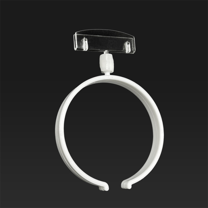 JP-46 Pop Price Tag Clip | Shelf Talker Clip | Coil Sign Holder | Retail Display Clip