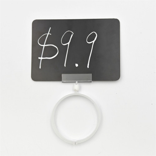 JU-46 Pop Price Tag Clip | Shelf Talker Clip | Coil Sign Holder | Retail Display Clip
