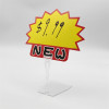 JP-47 POP Price Tag Holder | Price Tag Clip | Pricing Sign Stand | Retail Sign Clip