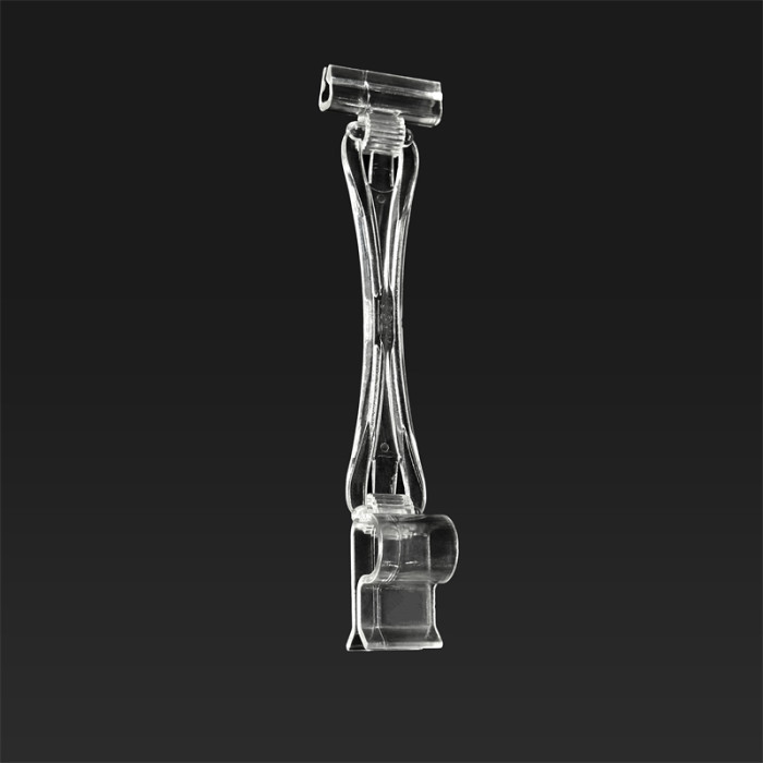 JP-49B POP Price Tag Holder | Price Tag Clip | Merchandise Label Clip | Retail Sign Clip