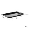JV-4 Black Plastic Cash Clip Tray | POS Cash Tray | Bill Tray | Checkout Tray for Cash Organization