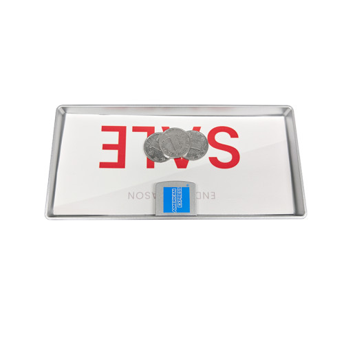 JV-6 Plastic Cash Tray | Coin Tray | Change Tray | Checkout Tray for Retail Store Checkout Counter