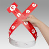 JL-80 Pvc Merchandising Strips | Hanging Display Strips | 12 Holes for Store Merchandising