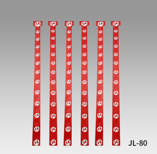 JL-80 Pvc Merchandising Strips | Hanging Display Strips | 12 Holes for Store Merchandising