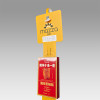 JL-81B Custom Printing Clip Hang Strips | Merchandise Strips | with Label Header for Snack Display