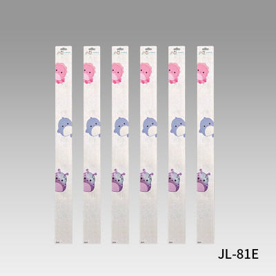 JL-81E Pvc Cartoon Printed Clip Hang Strips | Merchandise Strips | for Snack Display