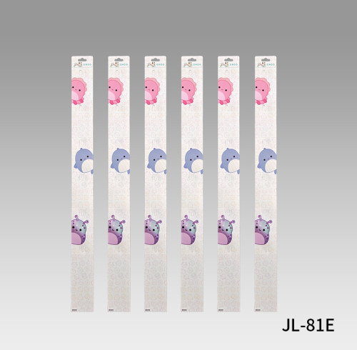 JL-81E Pvc Cartoon Printed Clip Hang Strips | Merchandise Strips | for Snack Display