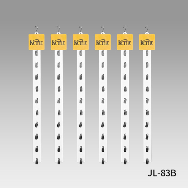 JL-83B Custom Printing Clip Hang Strips | Merchandise Strips | with Metal Clips for Snack Display