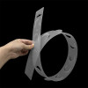 JL-86 Clear Pvc Custom Printed Clip Display Strips | Hanging Merchandise Strips | for Snack Display