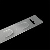 JL-86 Clear Pvc Custom Printed Clip Display Strips | Hanging Merchandise Strips | for Snack Display