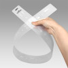 JL-87 Clear Pvc Custom Printed Clip Display Strips | Hanging Merchandise Strips | for Snack Display
