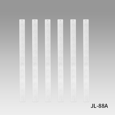 JL-88A Pvc Custom Printed Clip Display Strips | Hanging Merchandise Strips | for Snack Display