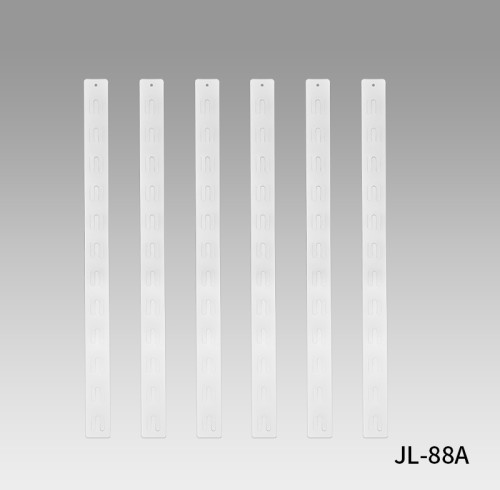 JL-88A Pvc Custom Printed Clip Display Strips | Hanging Merchandise Strips | for Snack Display