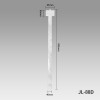 JL-88D Clear Clip Display Strips | Merchandise Strips | with Label Header for Snack Display