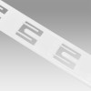 JL-92 White PP Clip Display Strips | Merchandise Strips | with Label Header for Snack Display