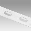 JL-96 White PP Clip Display Strips | Merchandise Strips | with Label Header for Snack Display