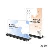 JE-10 Tabletop Desktop Display Stand Acrylic Sign Holder
