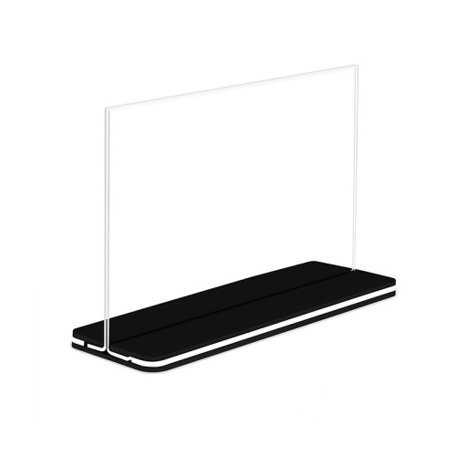 JE-10 Tabletop Desktop Display Stand Acrylic Sign Holder