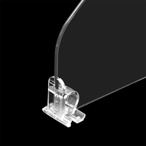 JL-31 Shelf Divider | Transparent PET Shelf Partition | 120mm/60mm for Retail Display